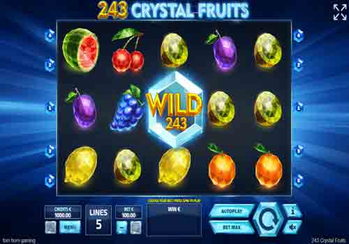 Machine à sous 243 Crystal Fruits