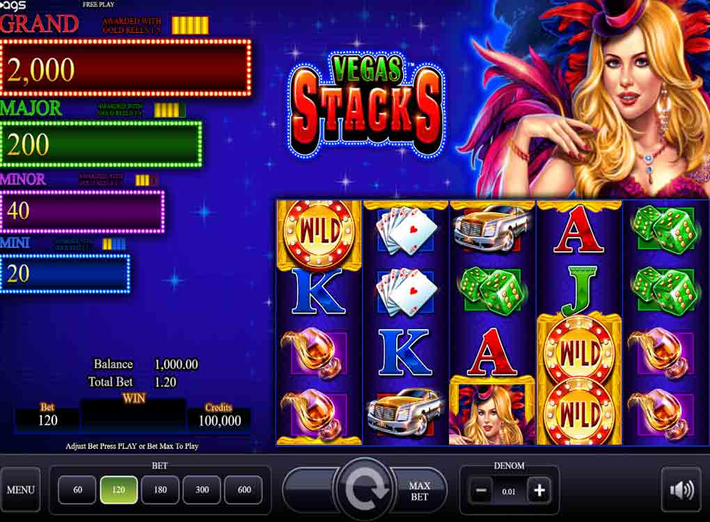 Jouer à Vegas Stacks