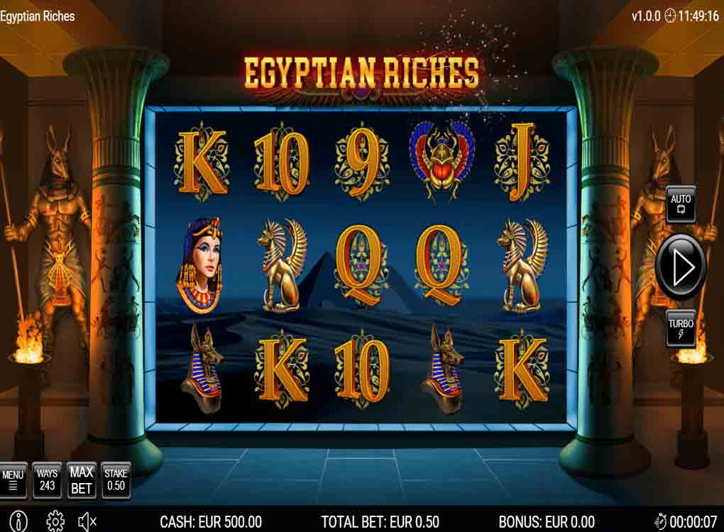Jouer à Egyptian Riches