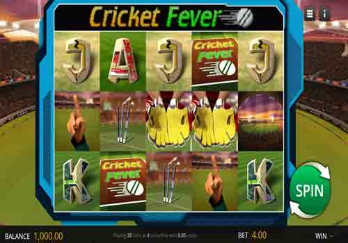 Machine à sous Cricket Fever