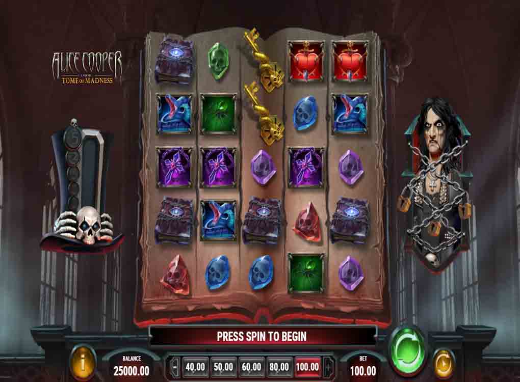 Jouer à Alice Cooper and the Tome of Madness