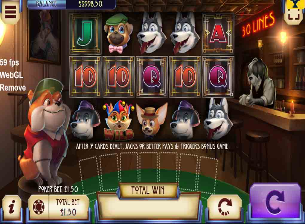 Jouer à Poker Dogs