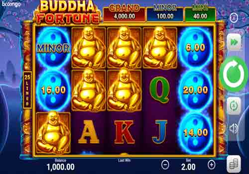 Machine à sous Buddha Fortune Hold and Win