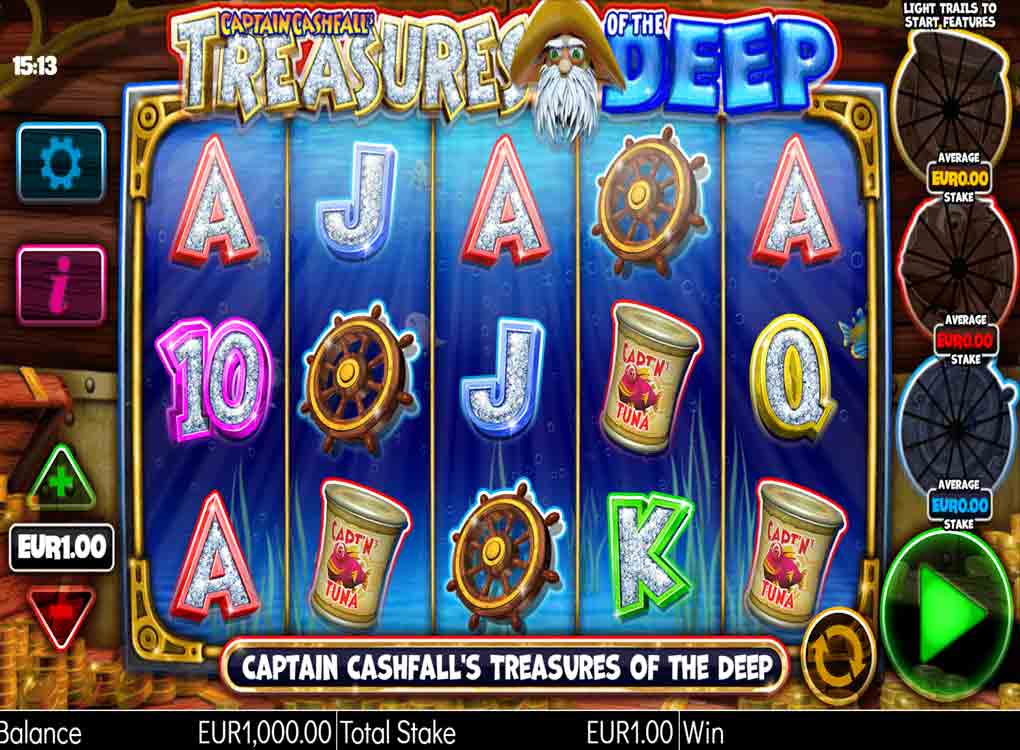 Jouer à Captain Cashfall’s Treasures of the Deep