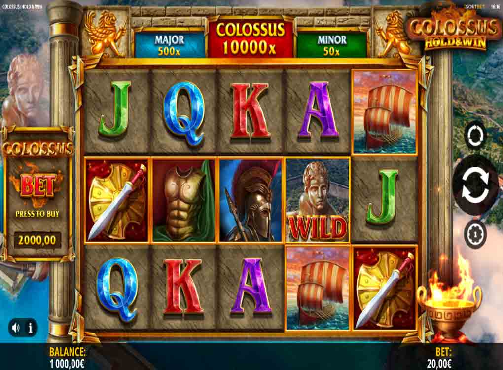 Jouer à Colossus: Hold & Win