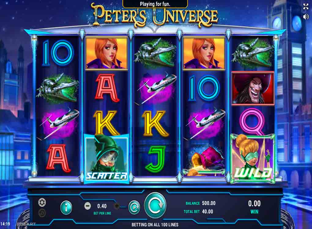 Jouer à Peter’s Universe