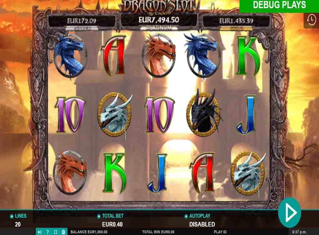 Jouer à Dragon Slot Jackpot