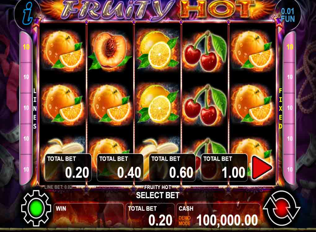 Jouer à Fruity Hot