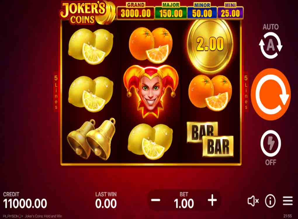 Jouer à Joker’s Coin Hold and Win