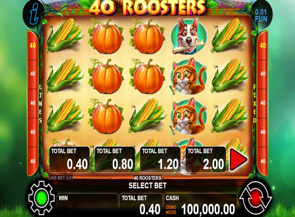 Jouer à 40 Roosters