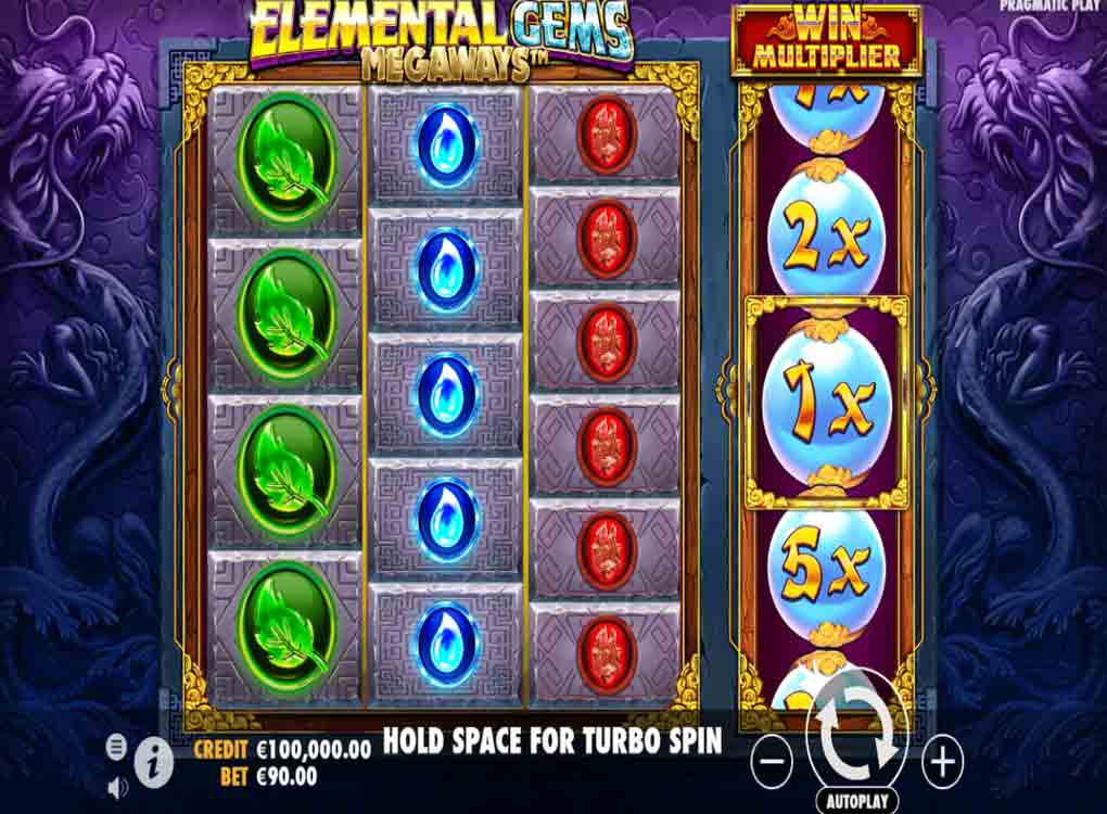 Jouer à Elemental Gems Megaways