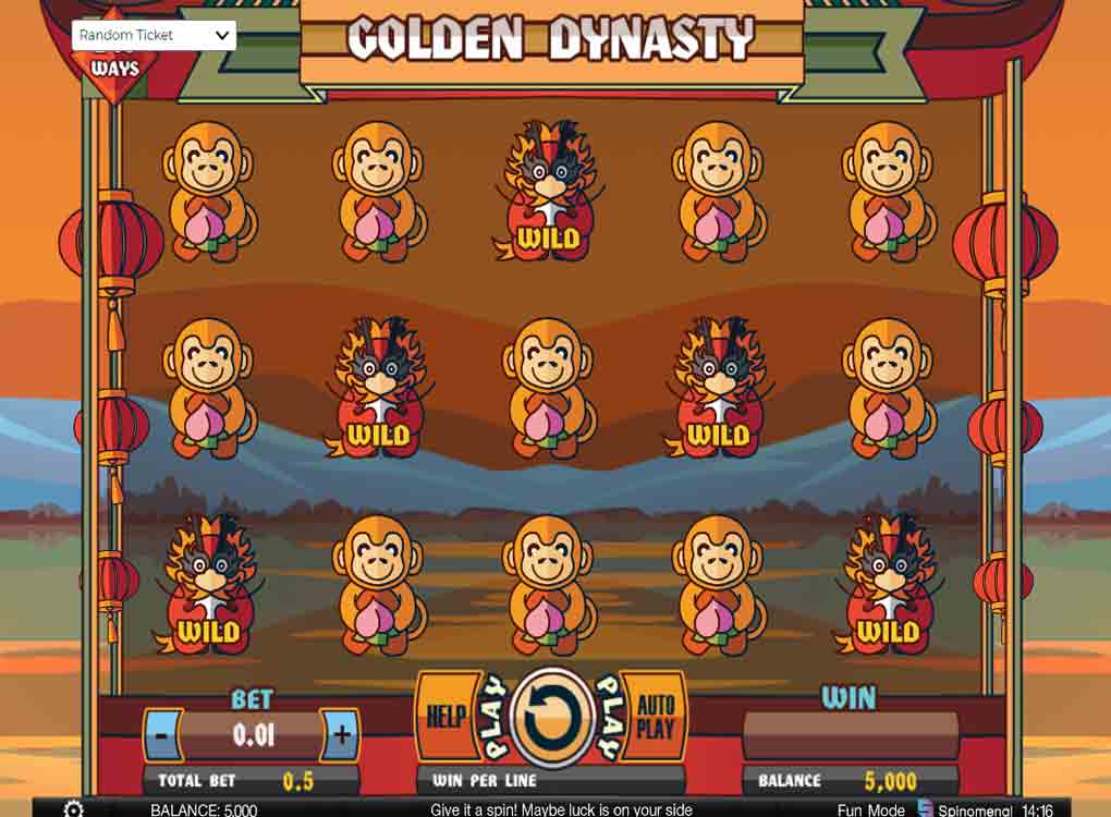 Jouer à Golden Dynasty