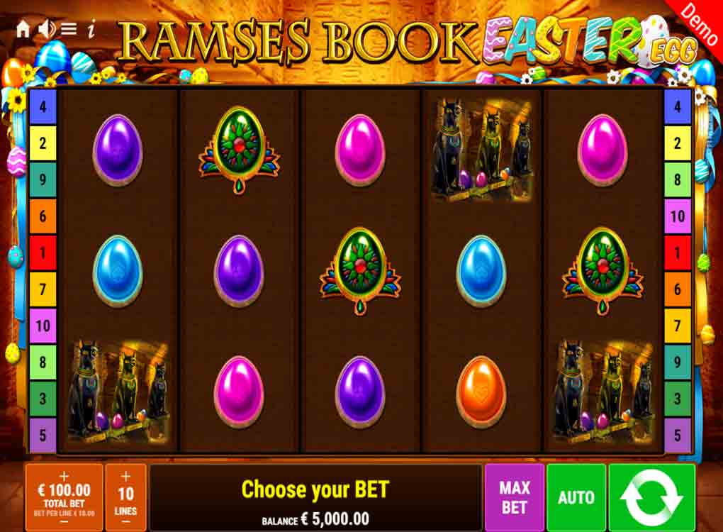 Jouer à Ramses Book Easter Egg