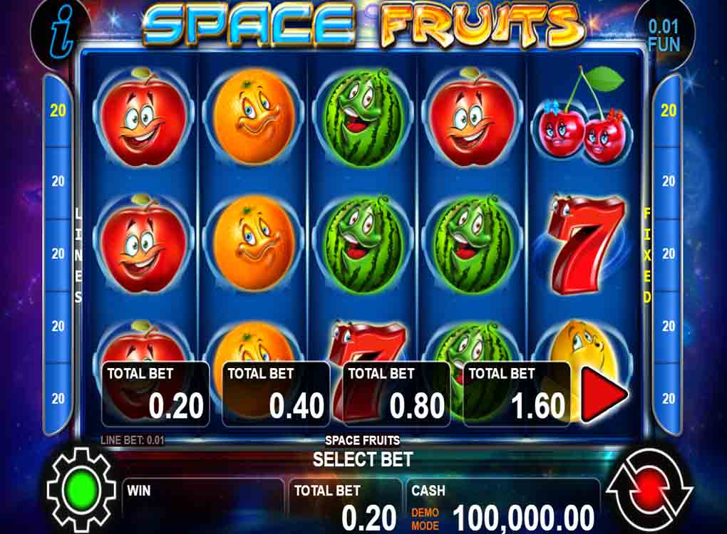 Jouer à Space Fruits
