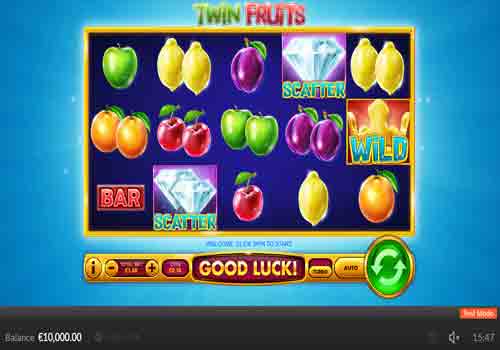 Machine à sous Twin Fruits