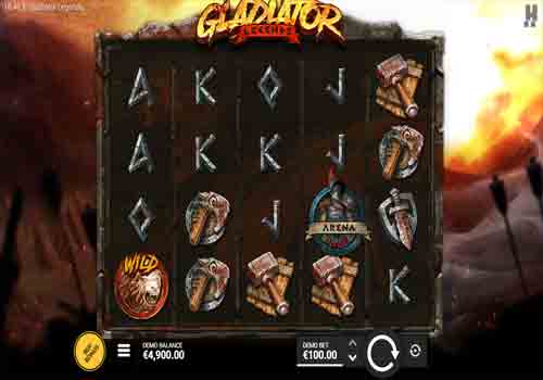 Machine à sous Gladiator Legends