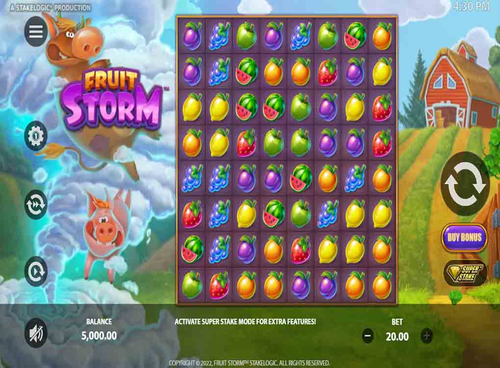 Jouer à Fruit Storm