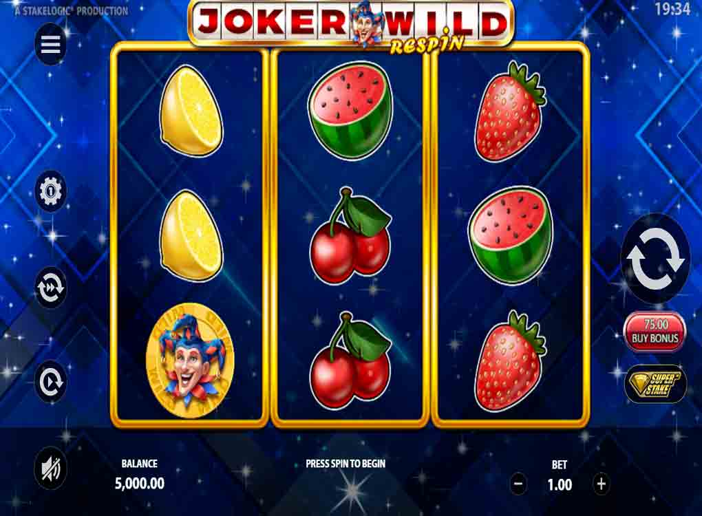 Jouer à Joker Wild Respin