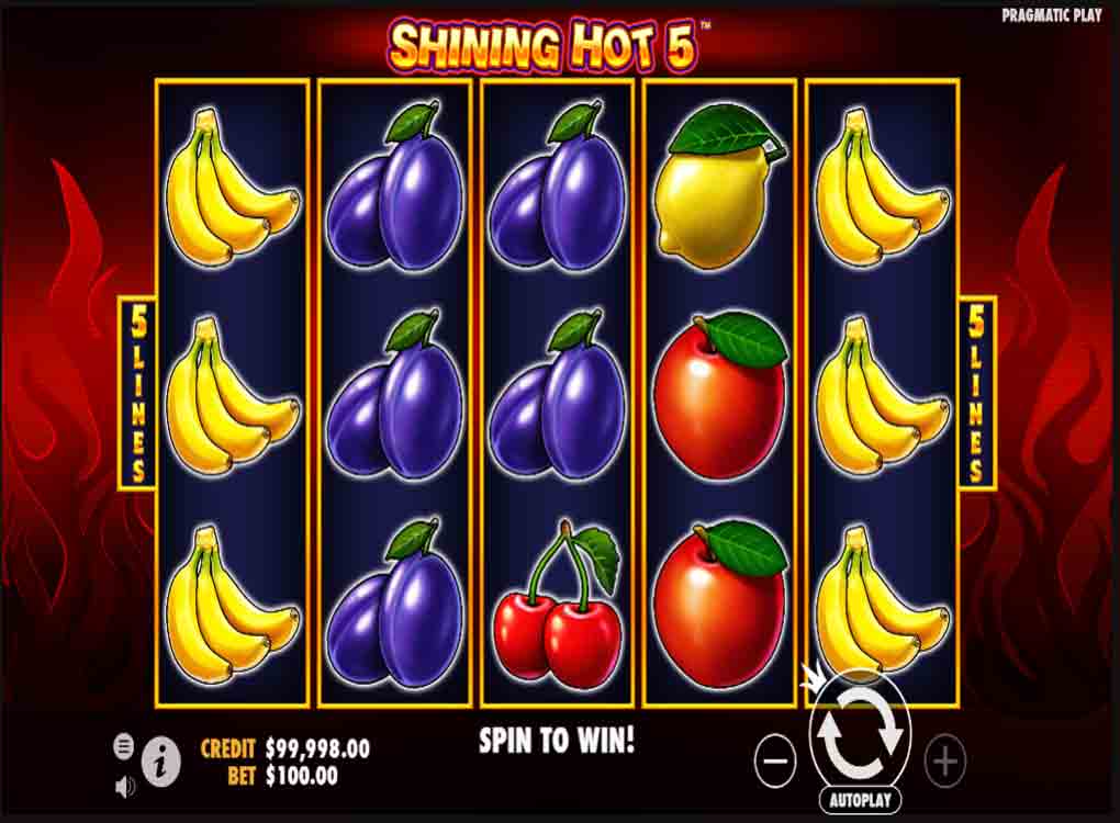 Jouer à Shining Hot 5