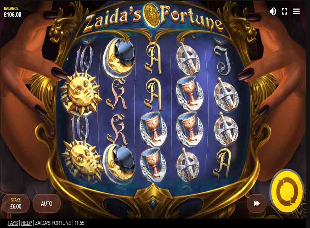 Jouer à Zaida’s Fortune