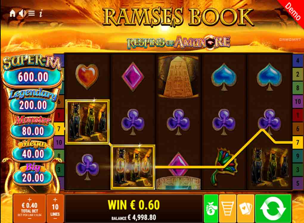 Jouer à Ramses Book Respins Of Amun