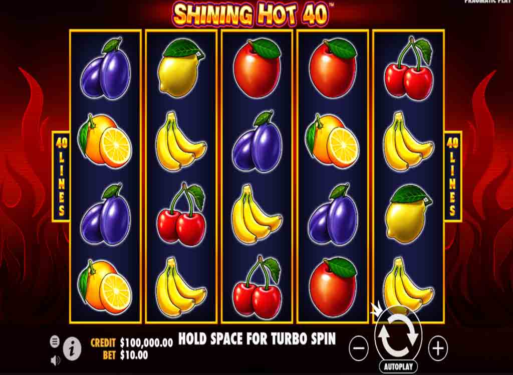 Jouer à Shining Hot 40