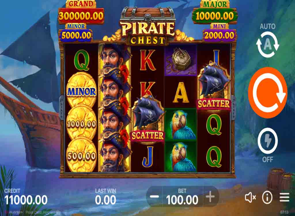 Jouer à Pirate Chest: Hold and Win