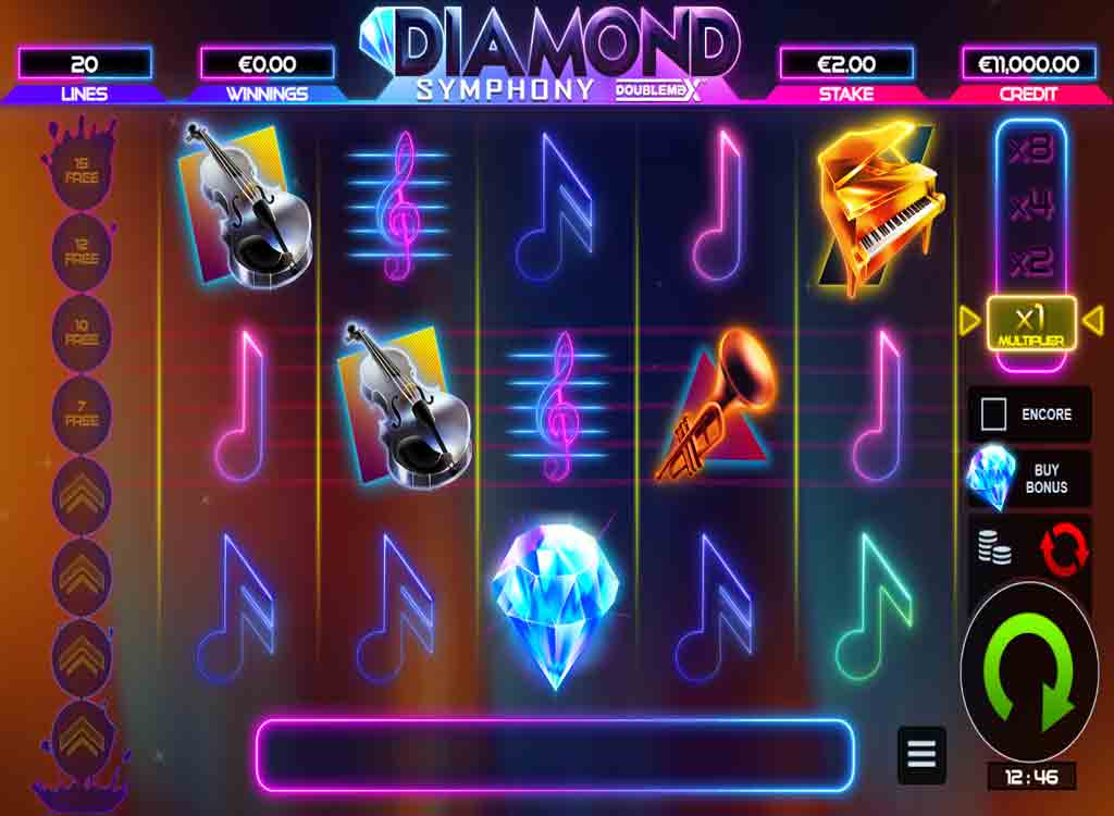 Jouer à Diamond Symphony Doublemax