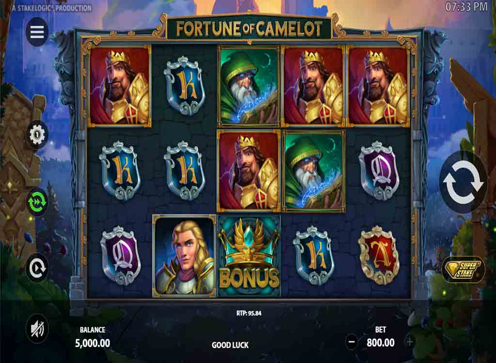 Jouer à Fortune of Camelot