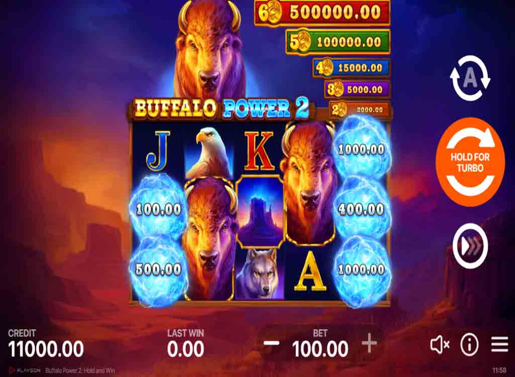 Jouer à Buffalo Power 2: Hold and Win