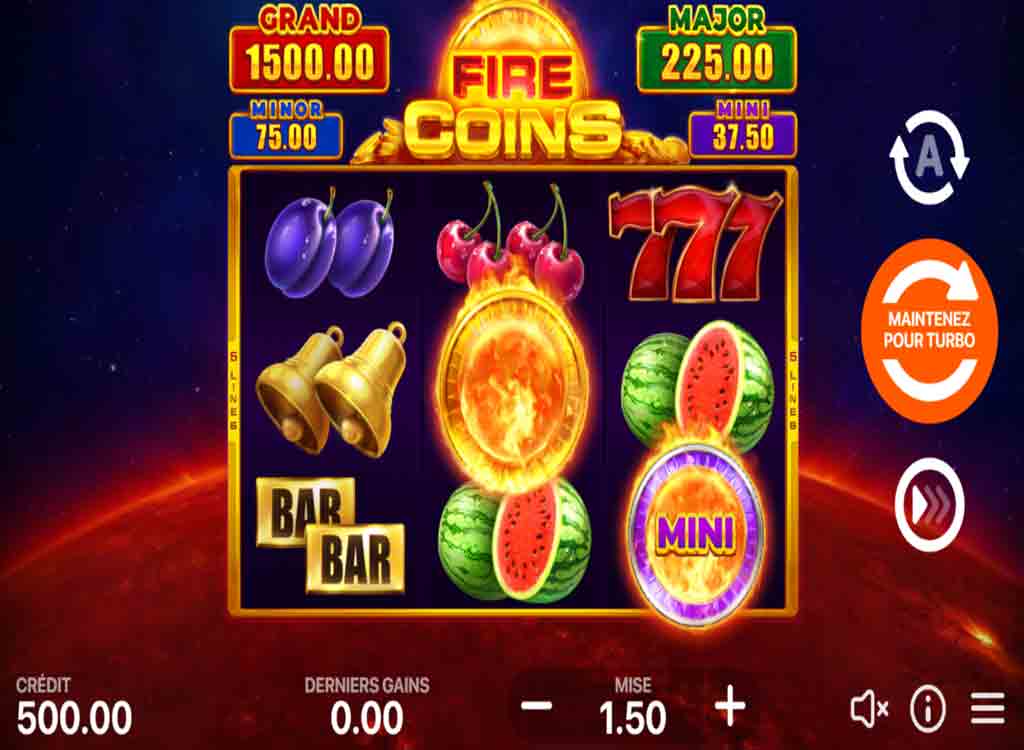 Jouer à Fire Coins: Hold and Win