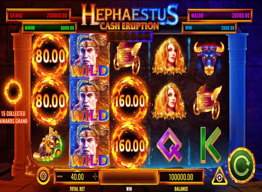 Jouer à Hephaestus Cash Eruption