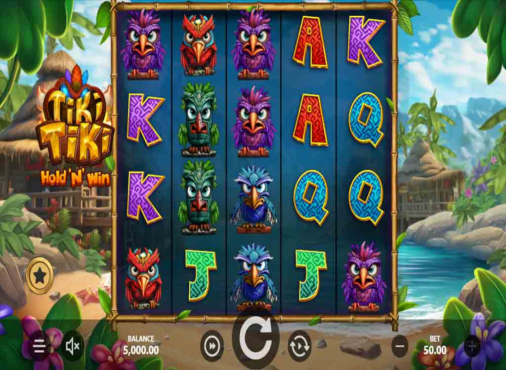 Jouer à Tiki Tiki Hold ‘n’ Win