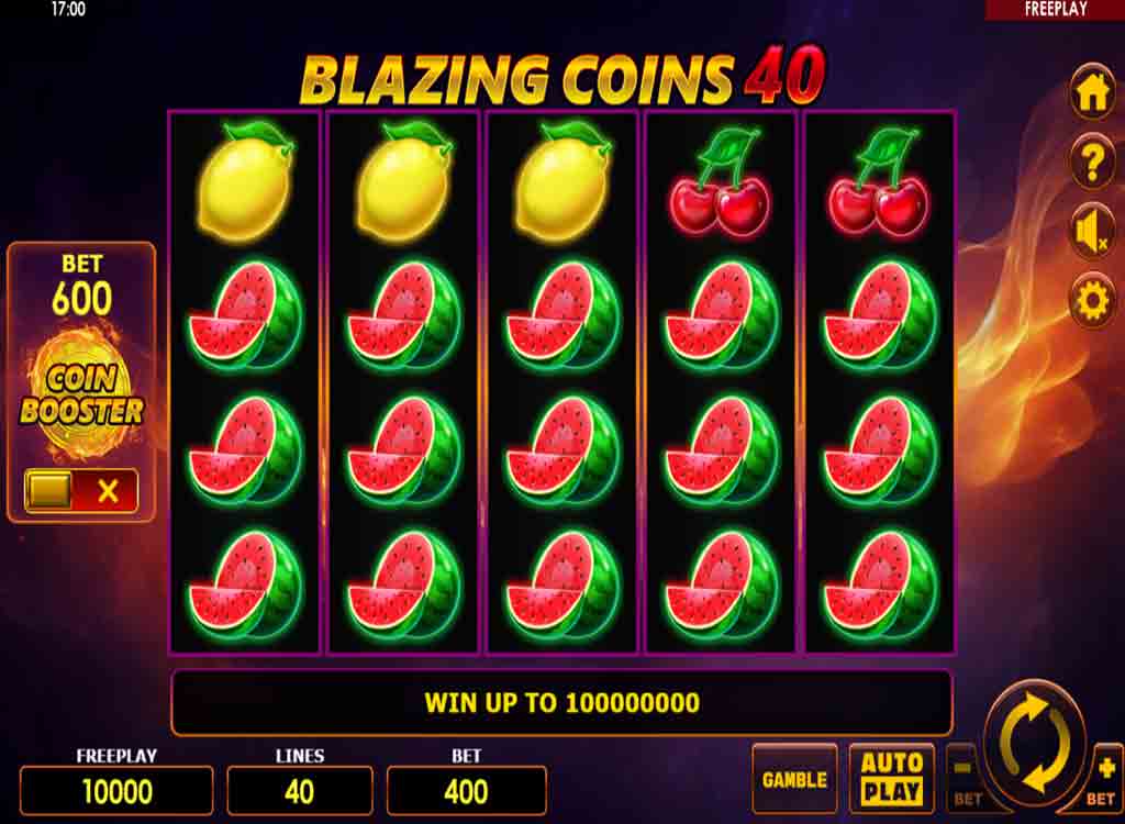 Jouer à Blazing Coins 40