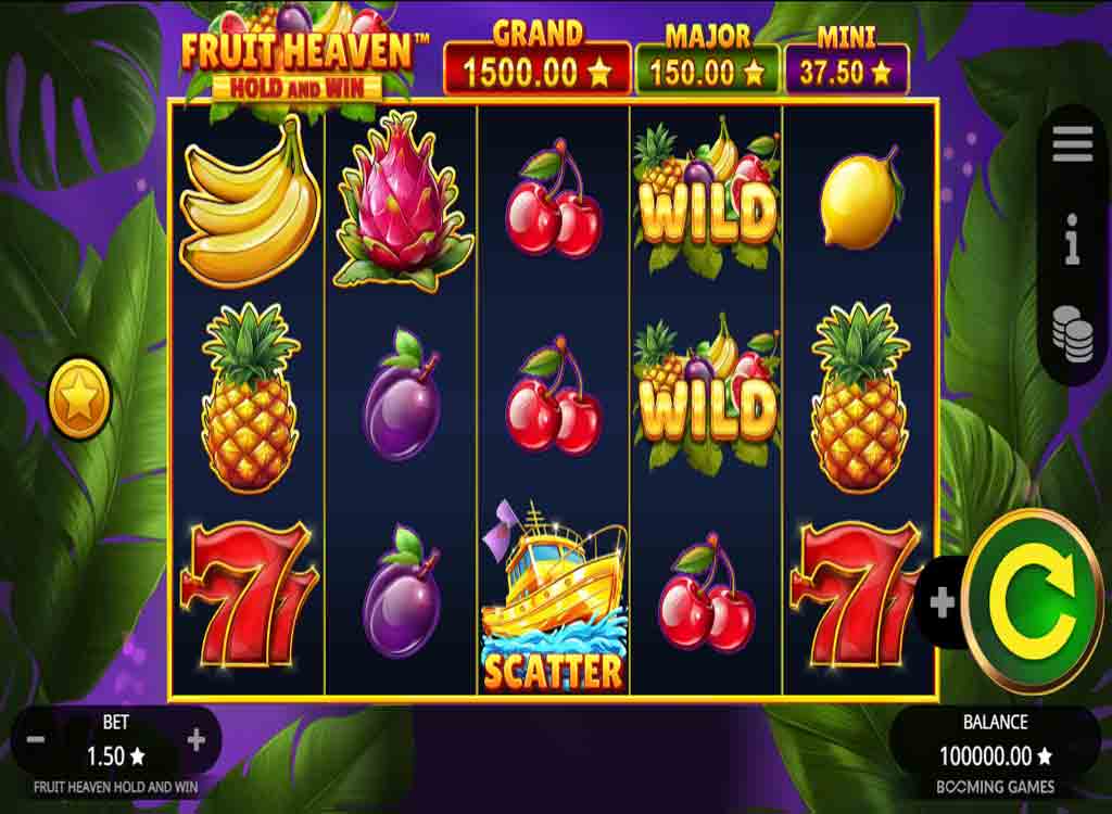 Jouer à Fruit Heaven Hold and Win