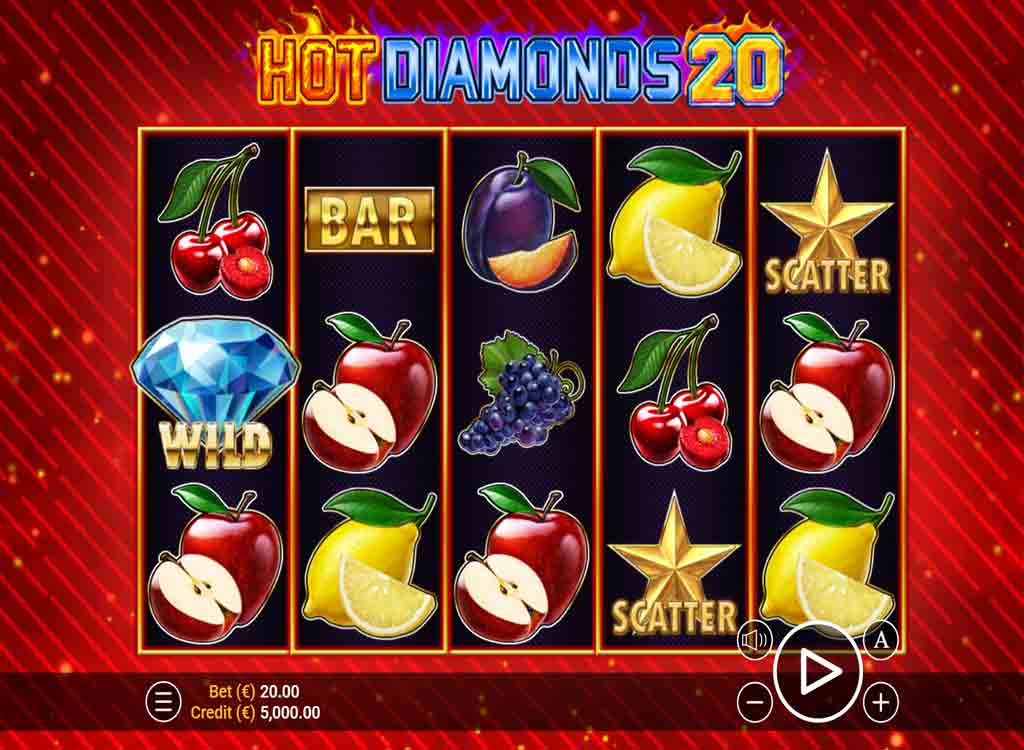 Jouer à Hot Diamonds 20