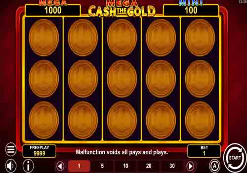 Machine à sous Mega Cash The Gold