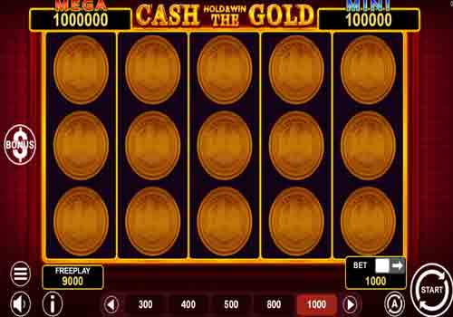 Machine à sous Cash The Gold Hold & Win