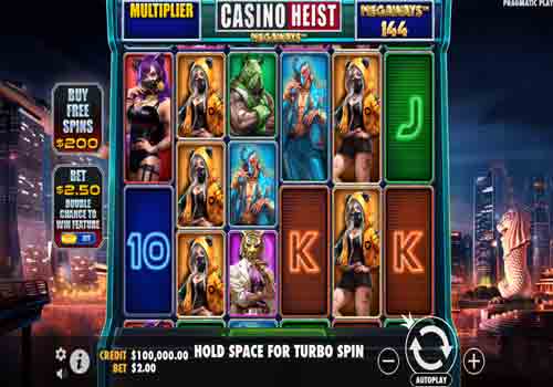 Machine à sous Casino Heist Megaways