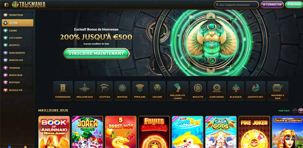 Talismania Casino