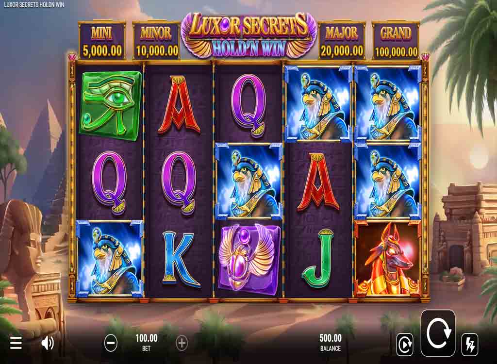 Jouer à Luxor Secrets Hold’n Win