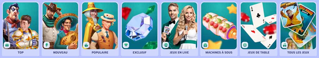 Jeux du casino Spinrollz