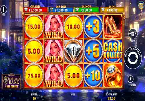 Machine à sous FashionTV Bank: Cash Collect